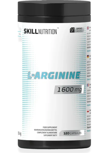 L-Arginine, 1600mg - 120 vegan caps