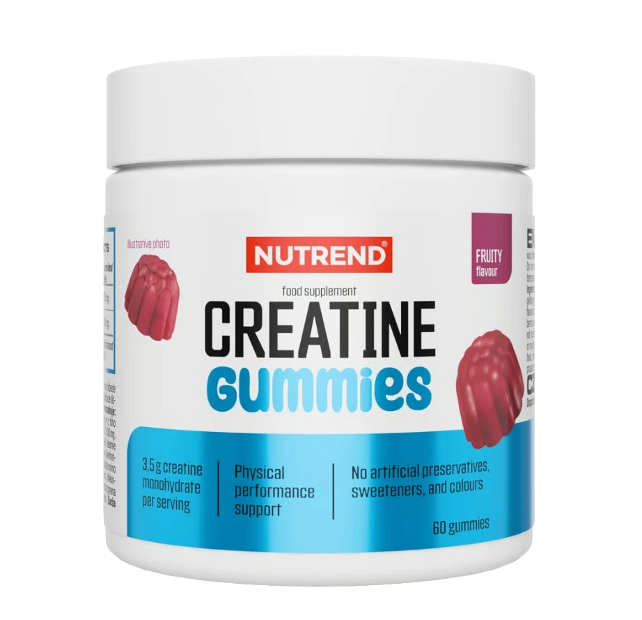 Creatine Gummies, Fruity - 60 gummies
