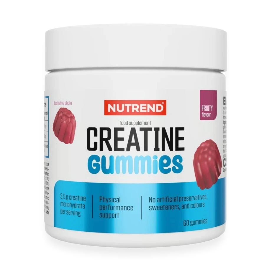 Creatine Gummies, Fruity - 60 gummies