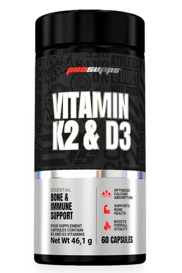 Vitamin K2 & D3 - 60 caps
