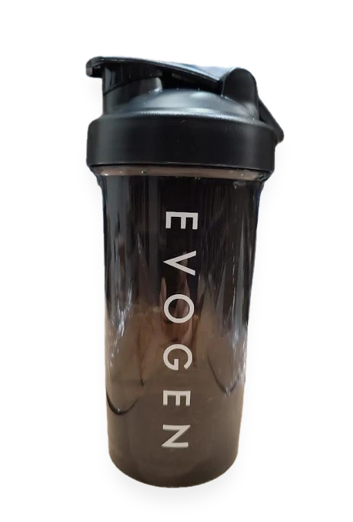Evogen Next-Gen Transparent Shaker, Black - 500 ml.
