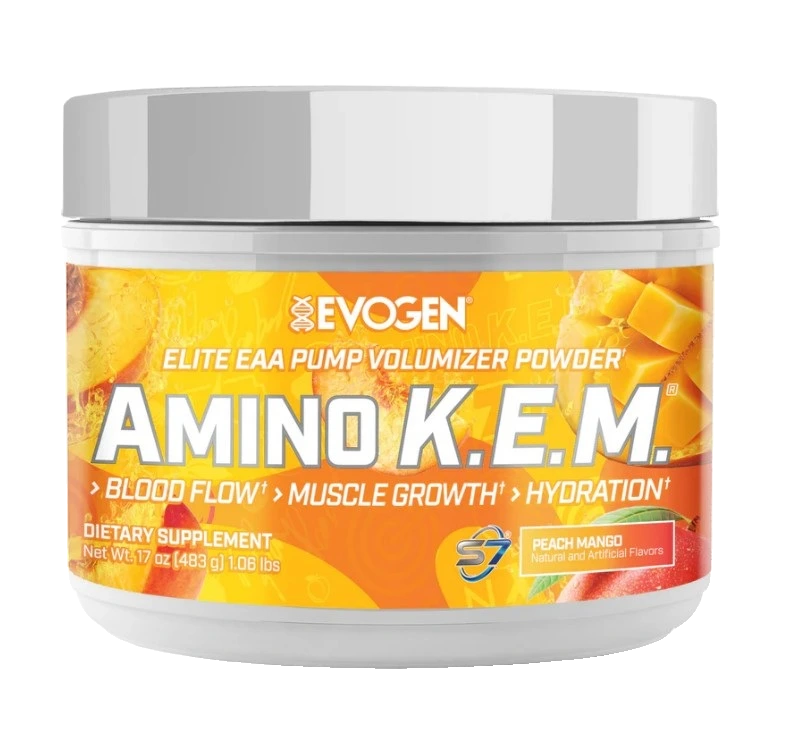 Amino K.E.M. EAA, Peach Mango - 483 grams