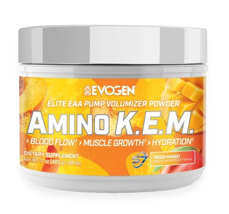 Amino K.E.M. EAA, Peach Mango - 483 grams