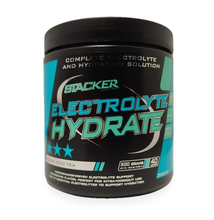 Electrolyte Hydrate, Peach Iced Tea - 300 grams