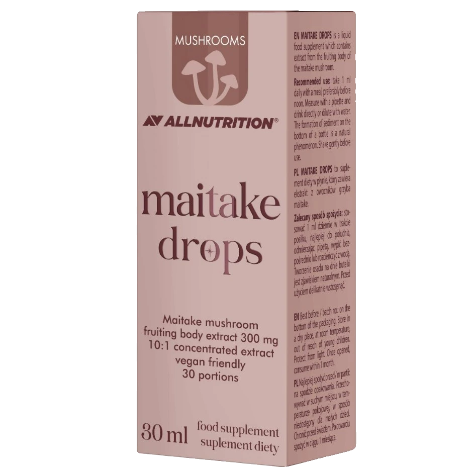 Mushrooms Maitake Drops, 300mg - 30 ml.