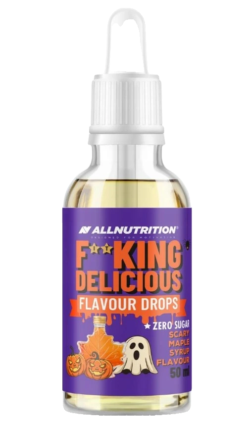 Fitking Delicious Flavour Drops, Scary Maple Syrup - 50 ml.