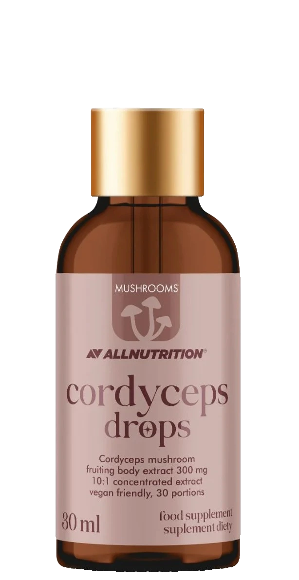 Mushrooms Cordyceps Drops, 300mg - 30 ml.