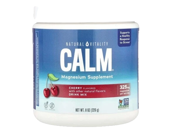 Calm Magnesium Powder, Cherry - 226 grams