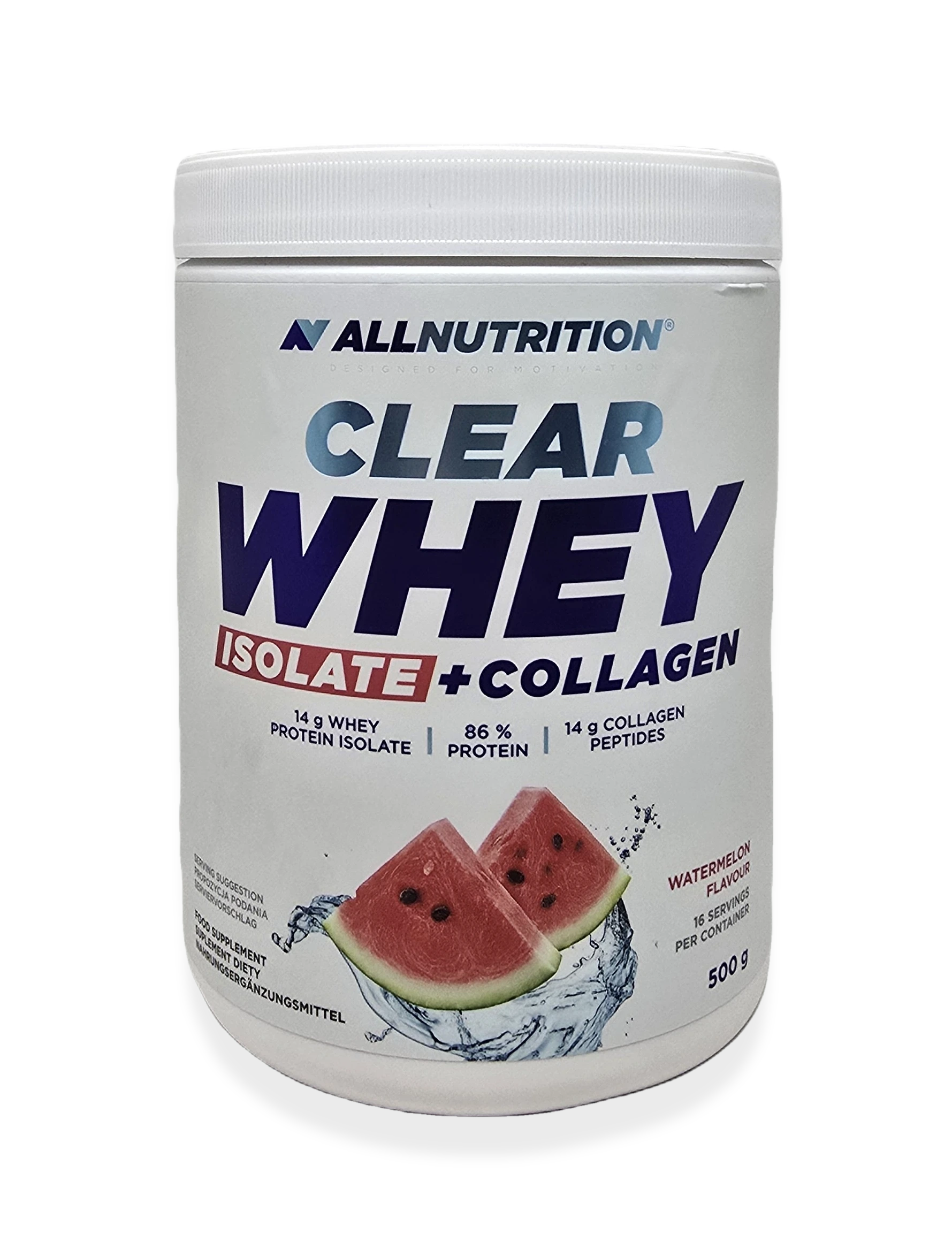 Clear Whey Isolate + Collagen, Watermelon - 500 grams