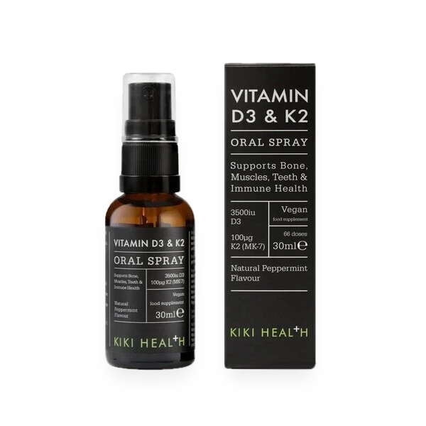 Vitamin D3 & K2 Oral Spray, Natural Peppermint - 30 ml.