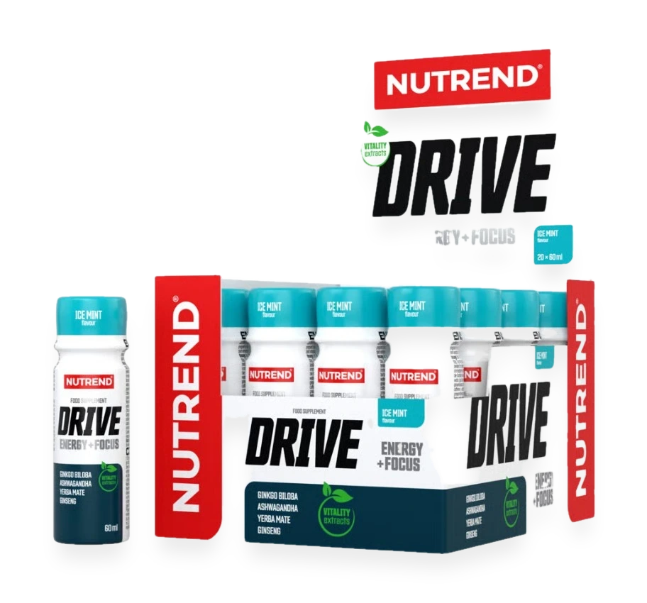 Drive Shot, Ice Mint - 20 x 60 ml.