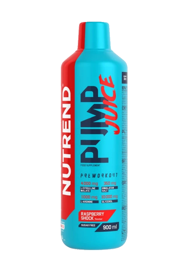 Pump Juice, Raspberry Shock - 900 ml.