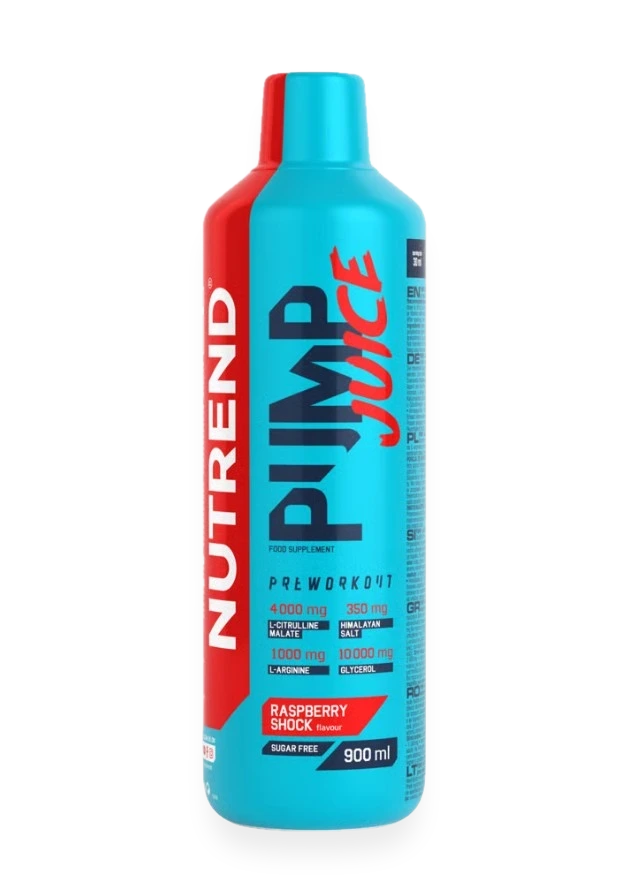 Pump Juice, Raspberry Shock - 900 ml.