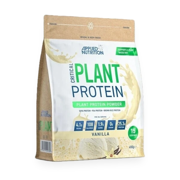 Critical Plant Protein, Vanilla - 450 grams