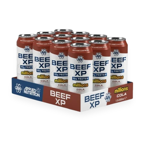 Beef XP Cans, Millions Cola - 12 x 500 ml.