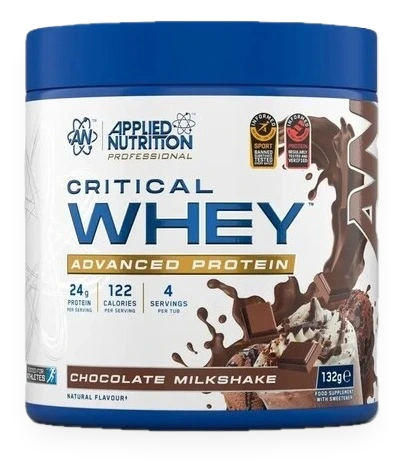 Critical Whey, Chocolate Milkshake - 132 grams (4 servings)