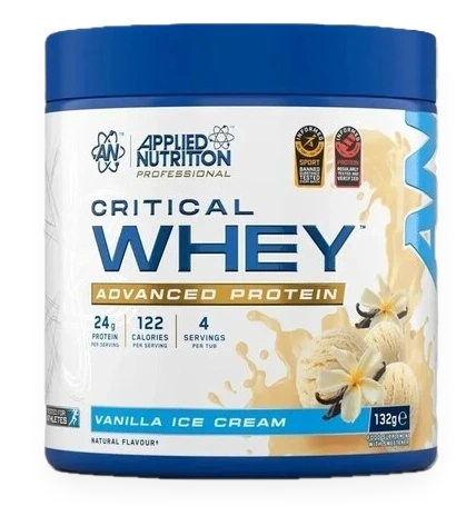 Critical Whey, Vanilla Ice Cream - 132 grams (4 servings)