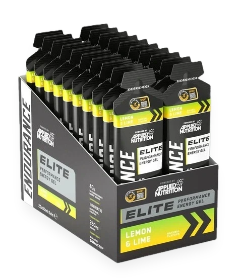 Endurance Elite Performance Energy Gel, Lemon & Lime - 20 x 60 ml.