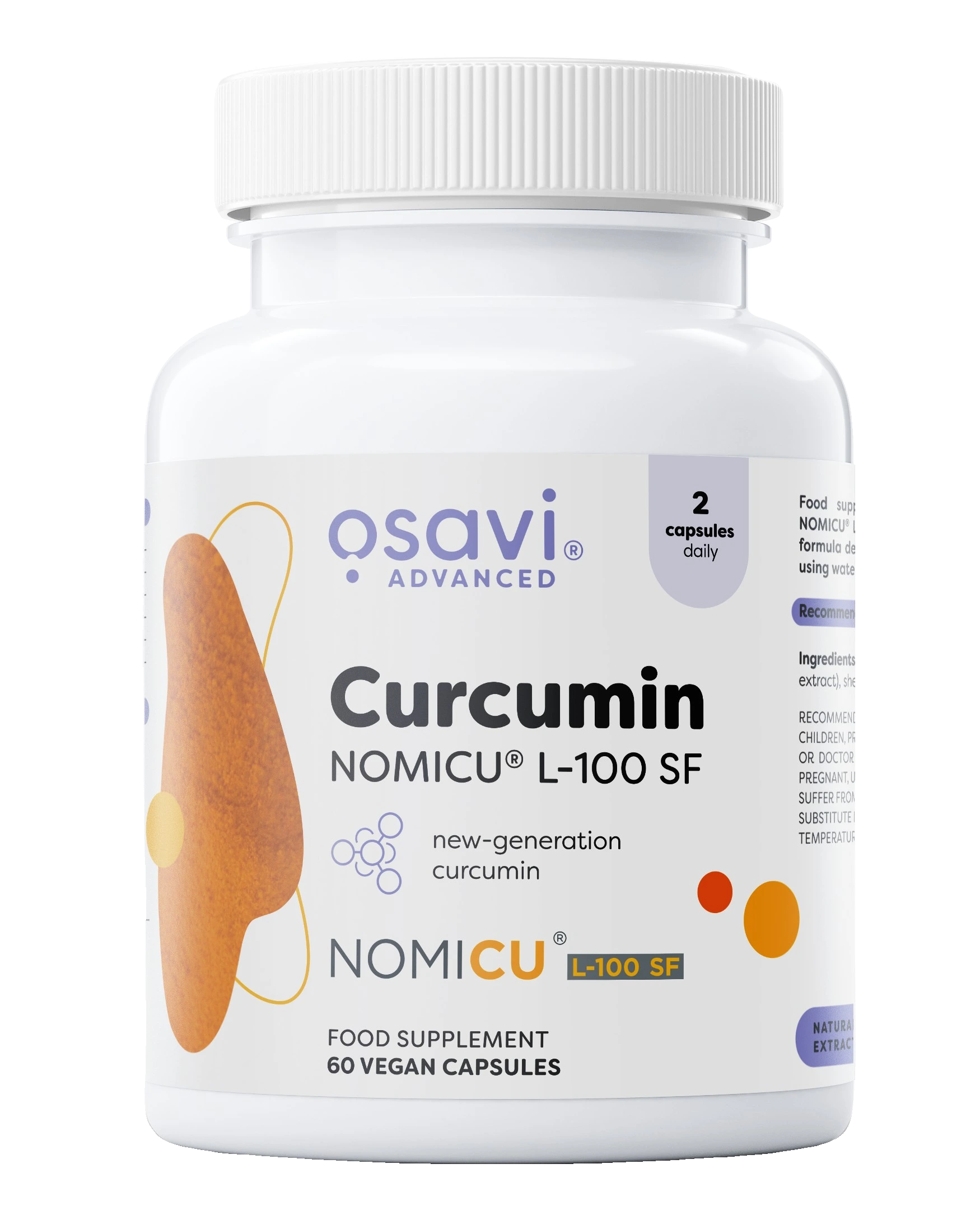 Curcumin NOMICU L-100 SF - 60 vegan caps