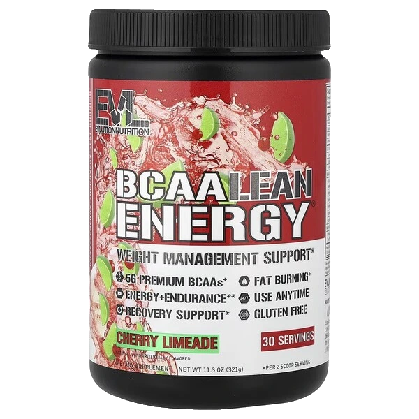 BCAA Lean Energy, Cherry Limeade - 321 grams