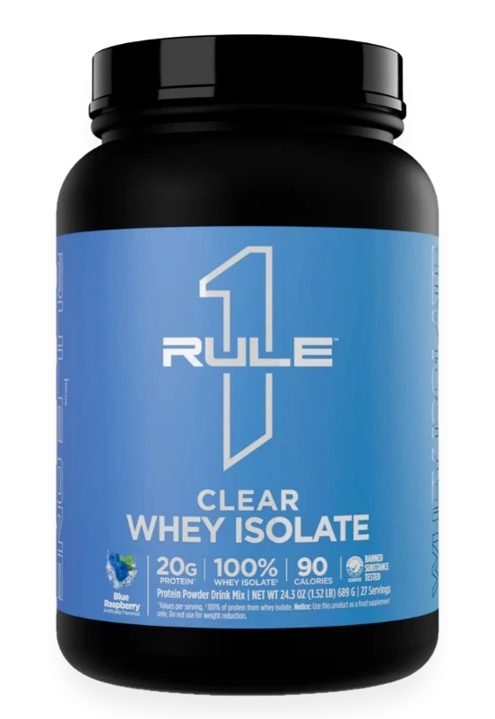 Clear Whey Isolate, Blue Raspberry - 689 grams