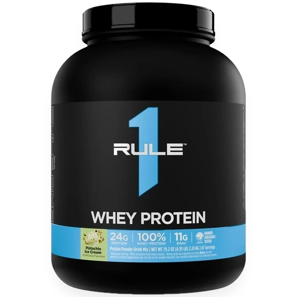 Whey Protein, Pistachio Ice Cream - 2240 grams