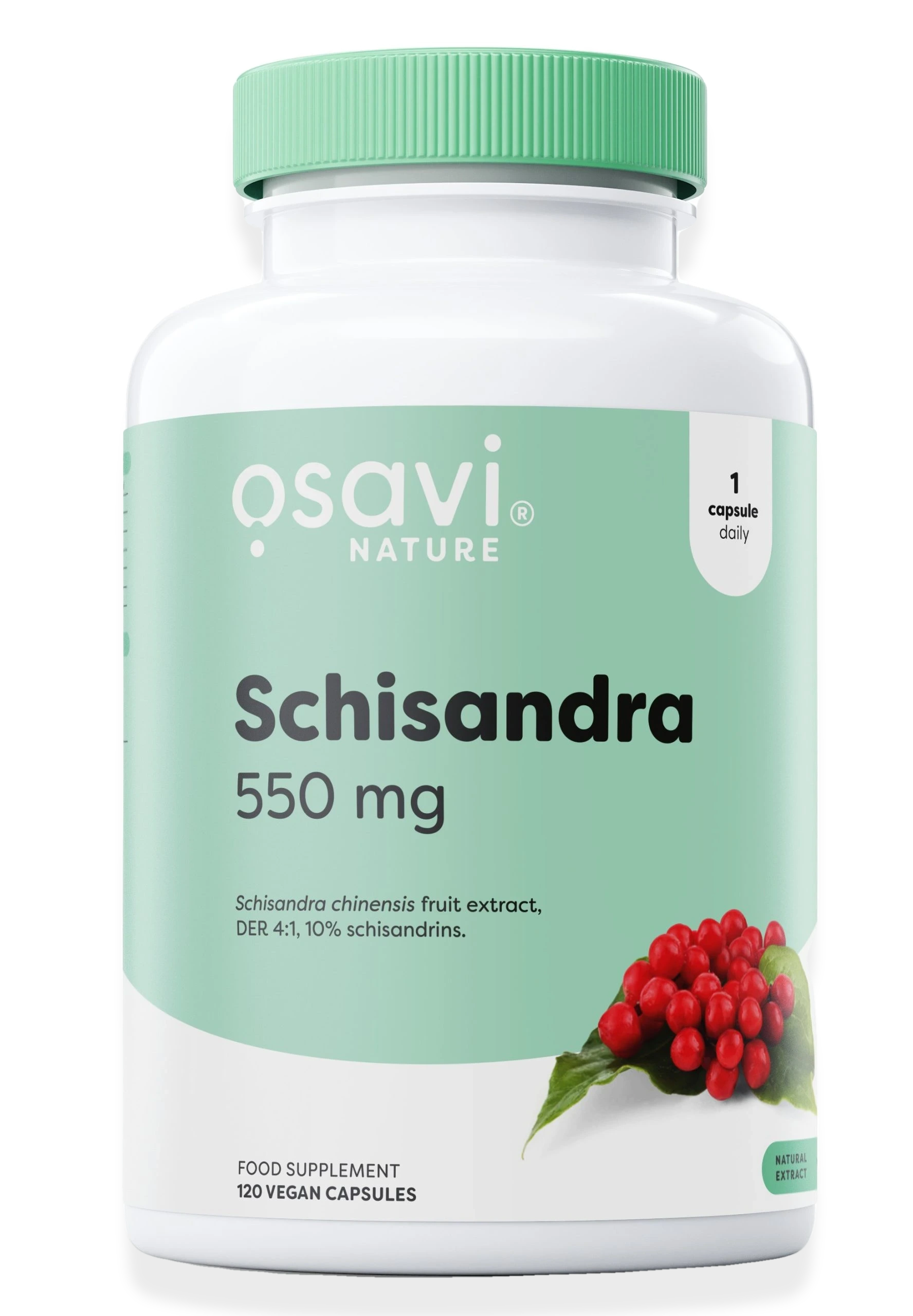 Schisandra, 550 mg - 120 vegan caps