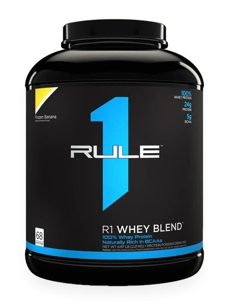 R1 Whey Blend, Frozen Banana - 2210 grams