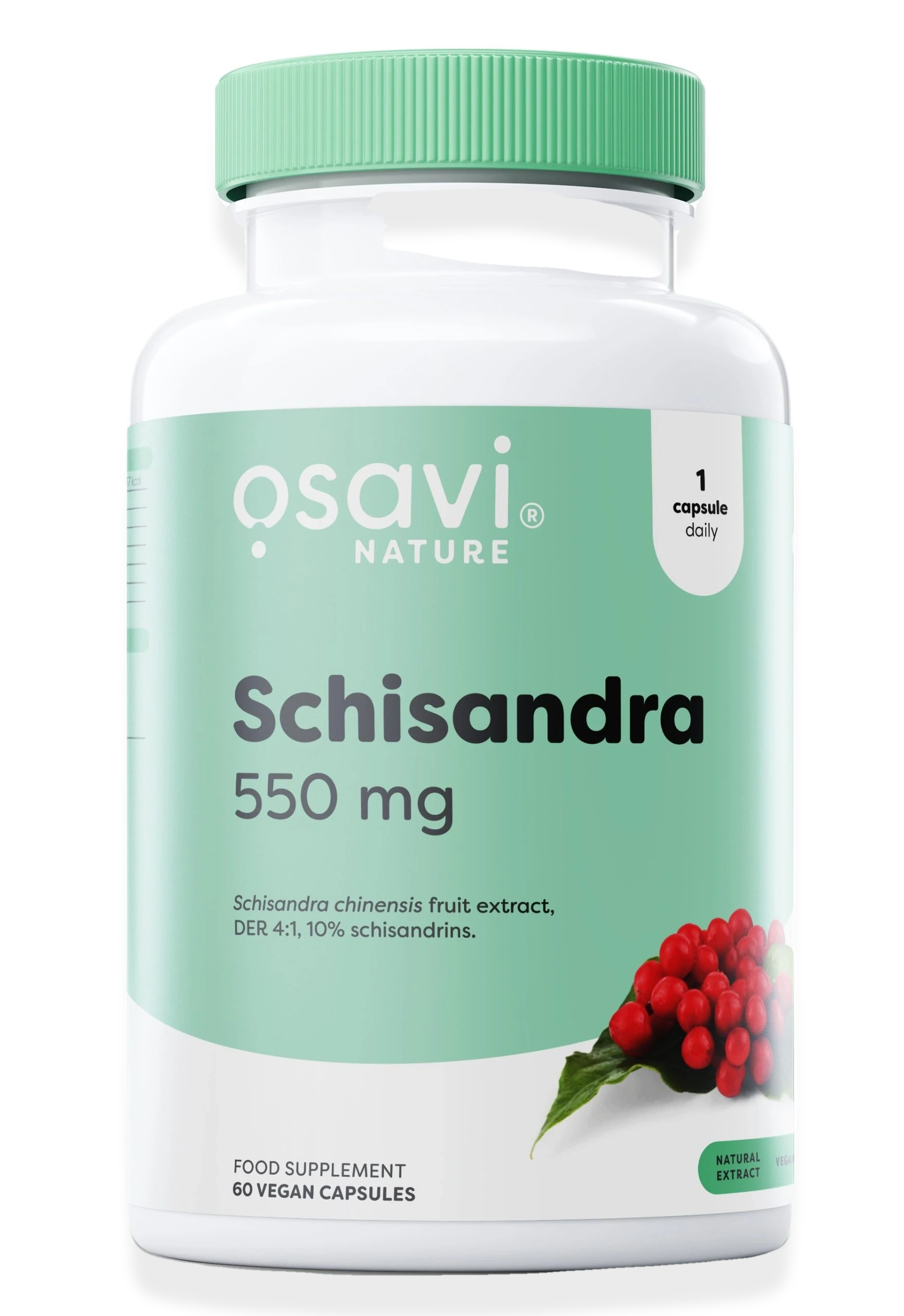 Schisandra, 550 mg - 60 vegan caps