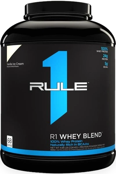 R1 Whey Blend, Vanilla Ice Cream - 2240 grams