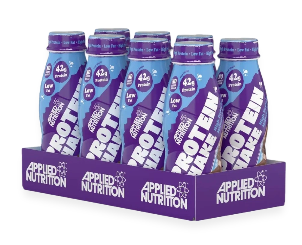 High Protein Shake, Double Chocolate - 8 x 500 ml.