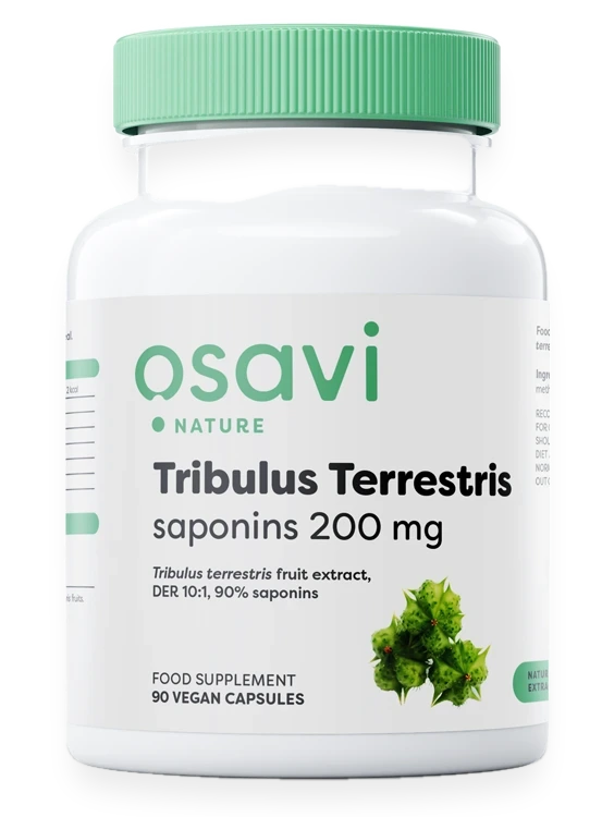 Tribulus Terrestris, Saponins 200mg - 90 vegan caps