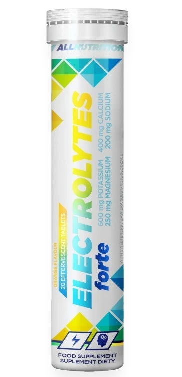 Electrolytes Forte, Orange - 20 effervescent tablets