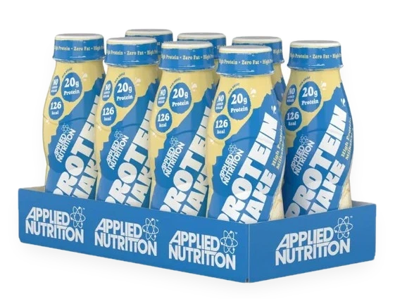 High Protein Shake, Vanilla Ice Cream (EAN 05056555202098) - 8 x 330 ml.