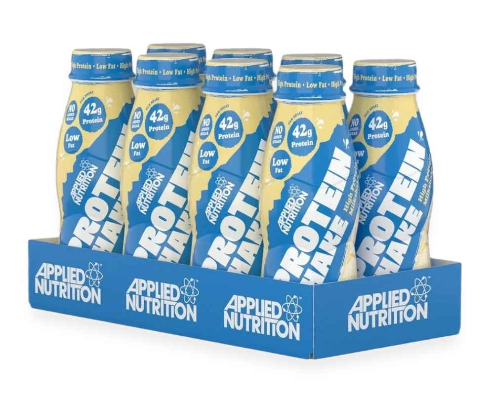 High Protein Shake, Vanilla Ice Cream - 8 x 500 ml.