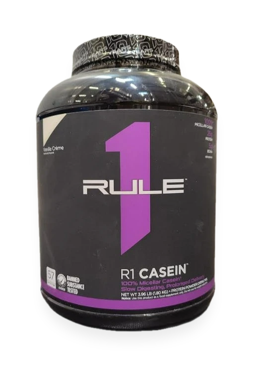 R1 Casein, Vanilla Creme - 1800 grams
