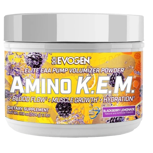 Amino K.E.M. EAA, Blackberry Lemonade - 504 grams