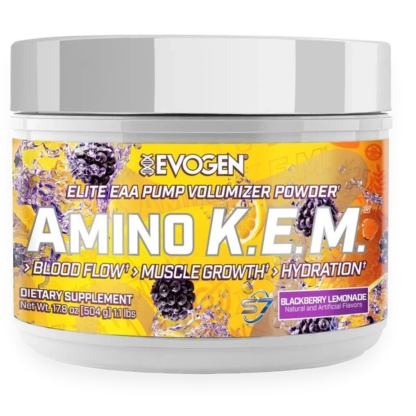 Amino K.E.M. EAA, Blackberry Lemonade - 504 grams