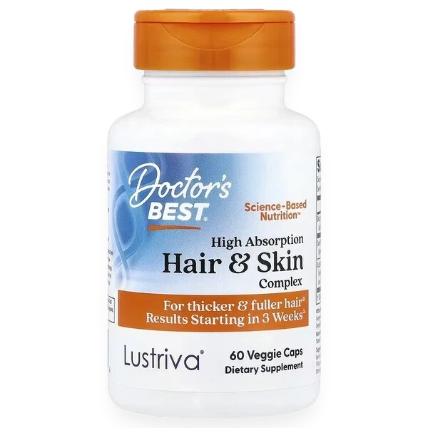 High Absorption Hair & Skin Complex - 60 vaps