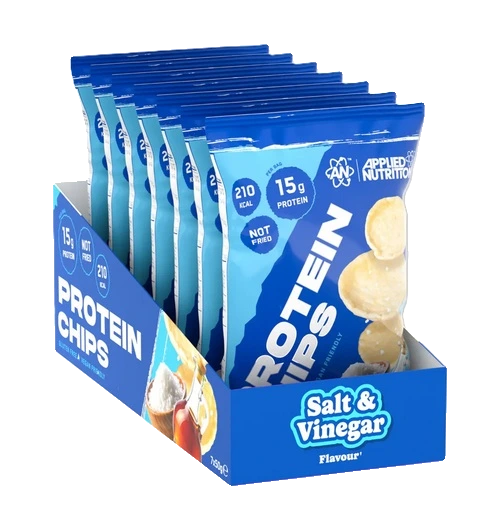 Protein Chips, Salt & Vinegar - 7 x 50g