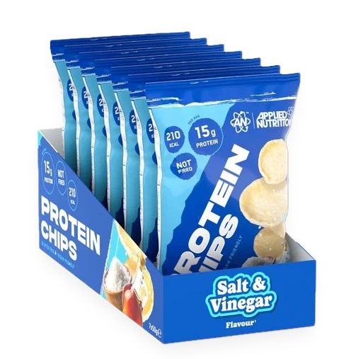Protein Chips, Salt & Vinegar - 7 x 50g