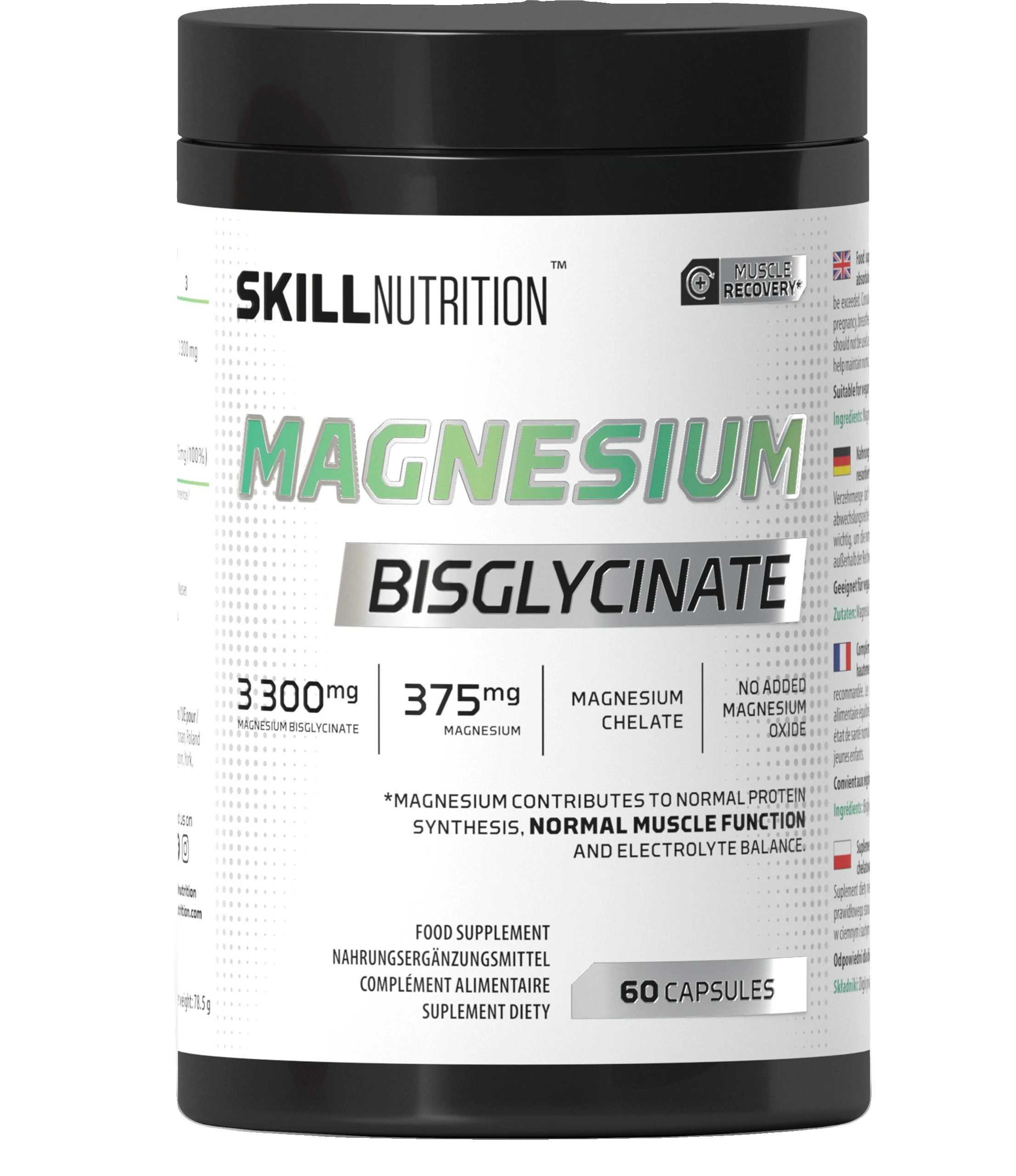 Magnesium Bisglycinate - 60 caps