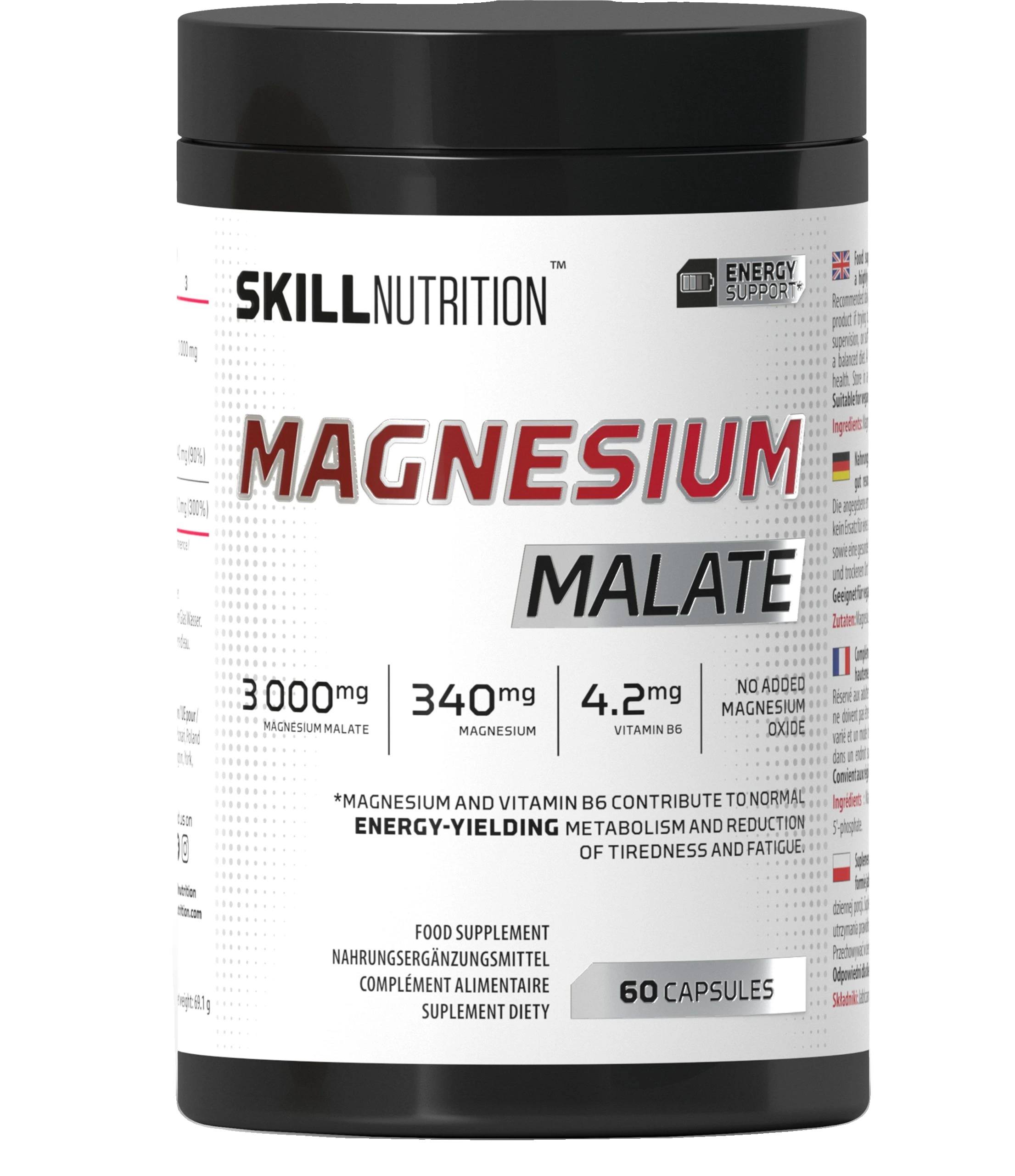Magnesium Malate - 60 caps