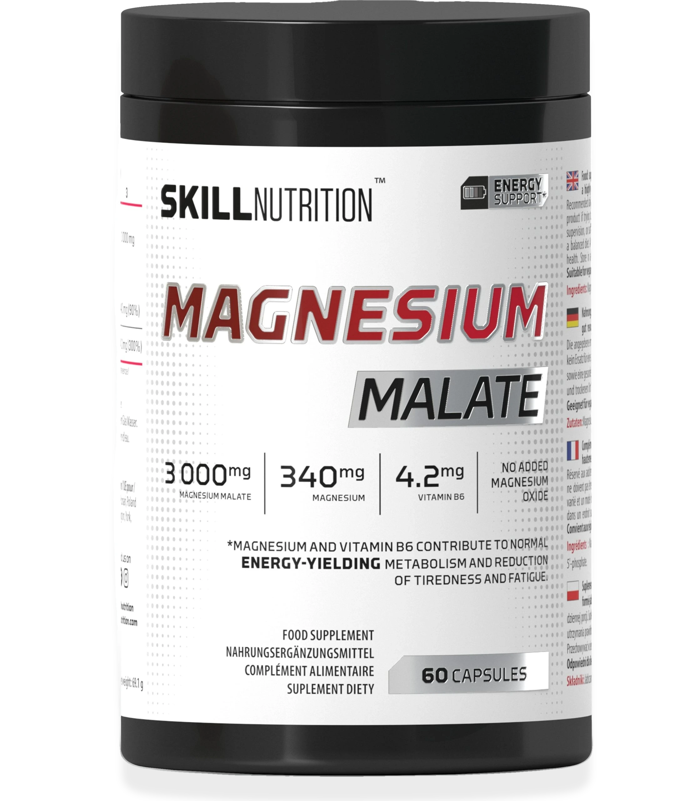 Magnesium Malate - 60 caps