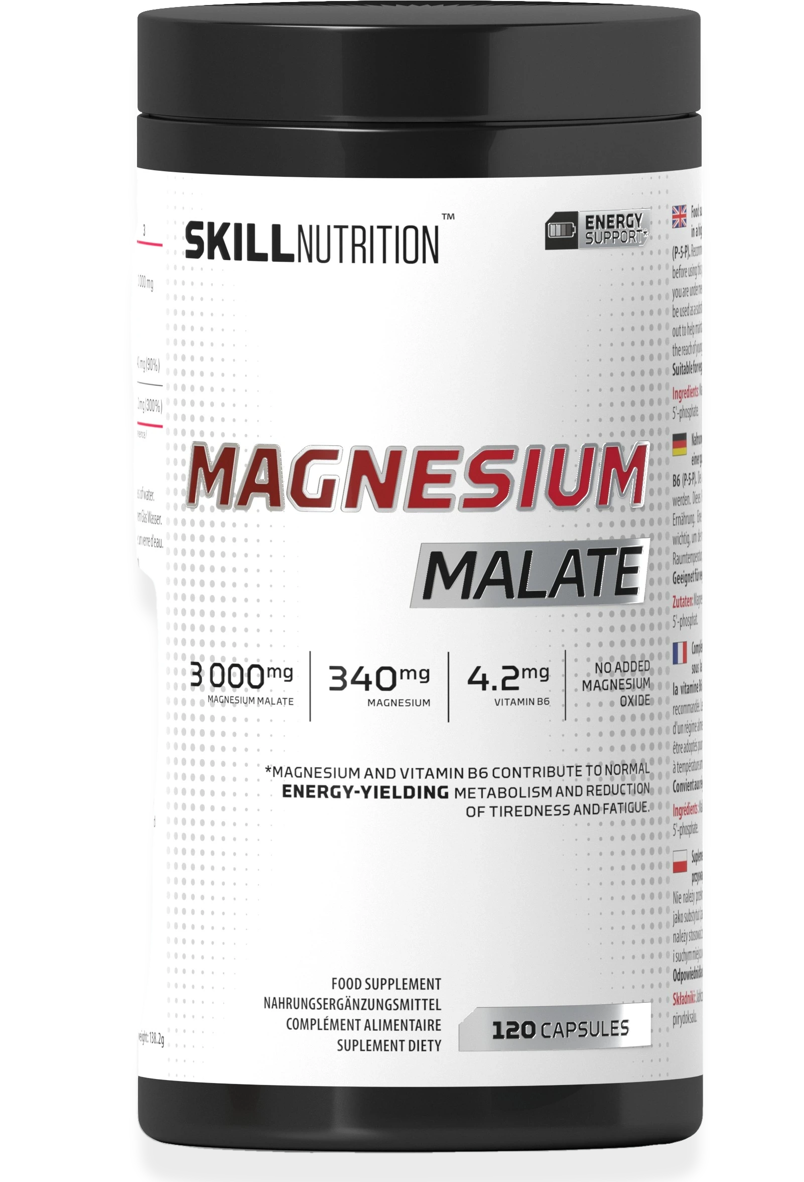 Magnesium Malate - 120 caps