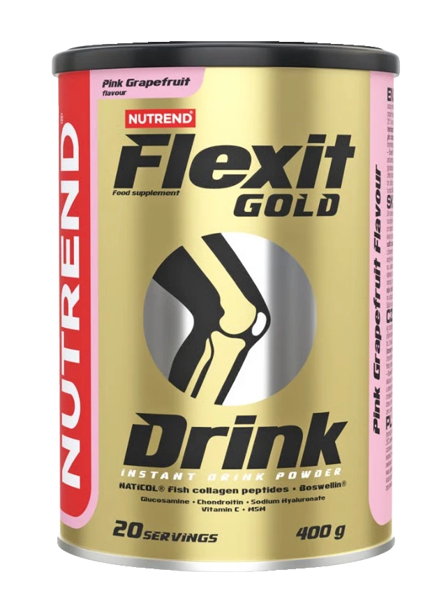 Flexit Gold Drink, Pink Grapefruit - 400 grams