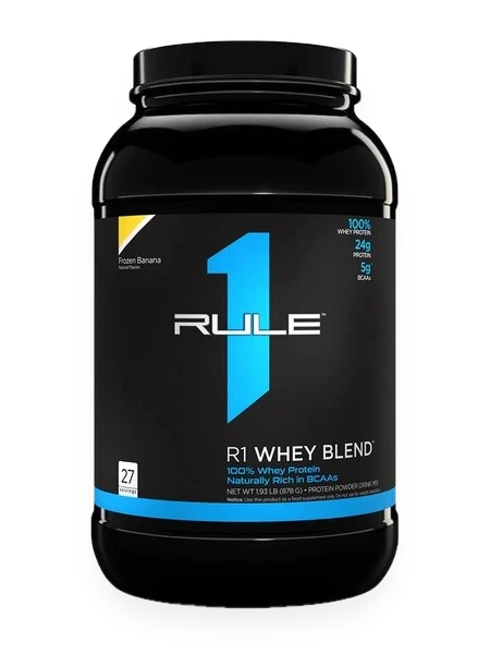 R1 Whey Blend, Frozen Banana - 878 grams