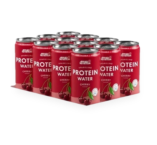 Sparkling Protein Water, Cherry - 12 x 330 ml.