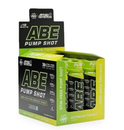 ABE Pump Shot, Citrus Twist - 12 x 100 ml.