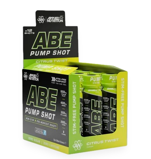 ABE Pump Shot, Citrus Twist - 12 x 100 ml.